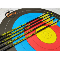 Стрела лучная микс карбон Centershot Crash 550, Parabolic 3"