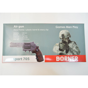 Пневматический револьвер Borner Sport 705 (4")